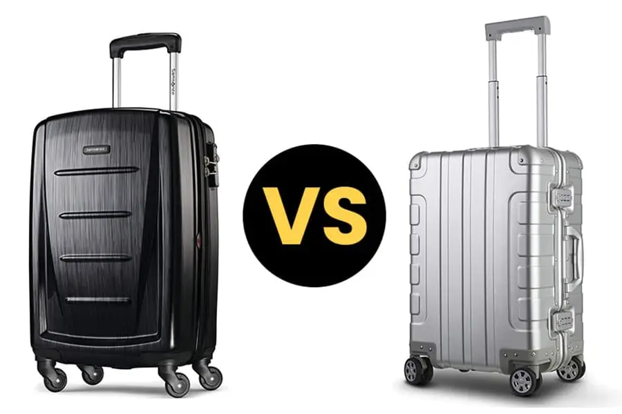 Polycarbonate vs Aluminum Luggage: 2024 Guide - LL