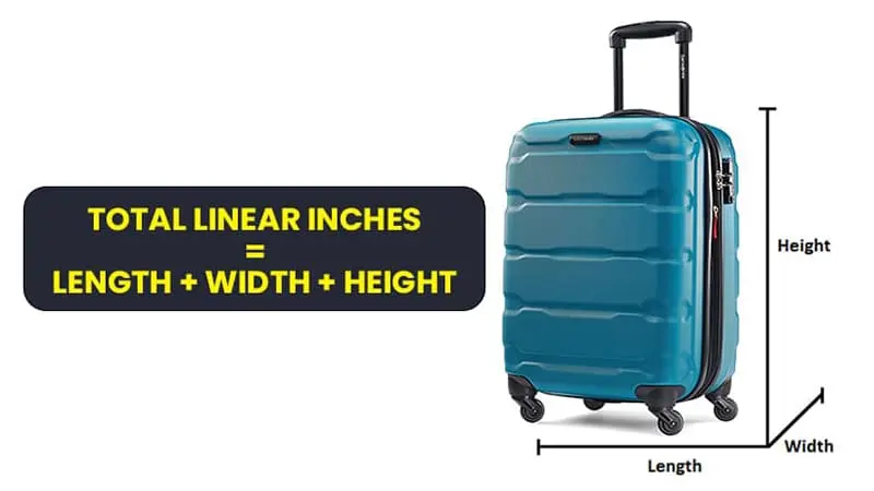 What Is 62 Linear Inches Luggage Restriction - 2024 Updated