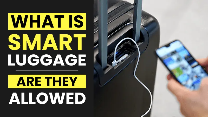 this is the feature image of smart luggage