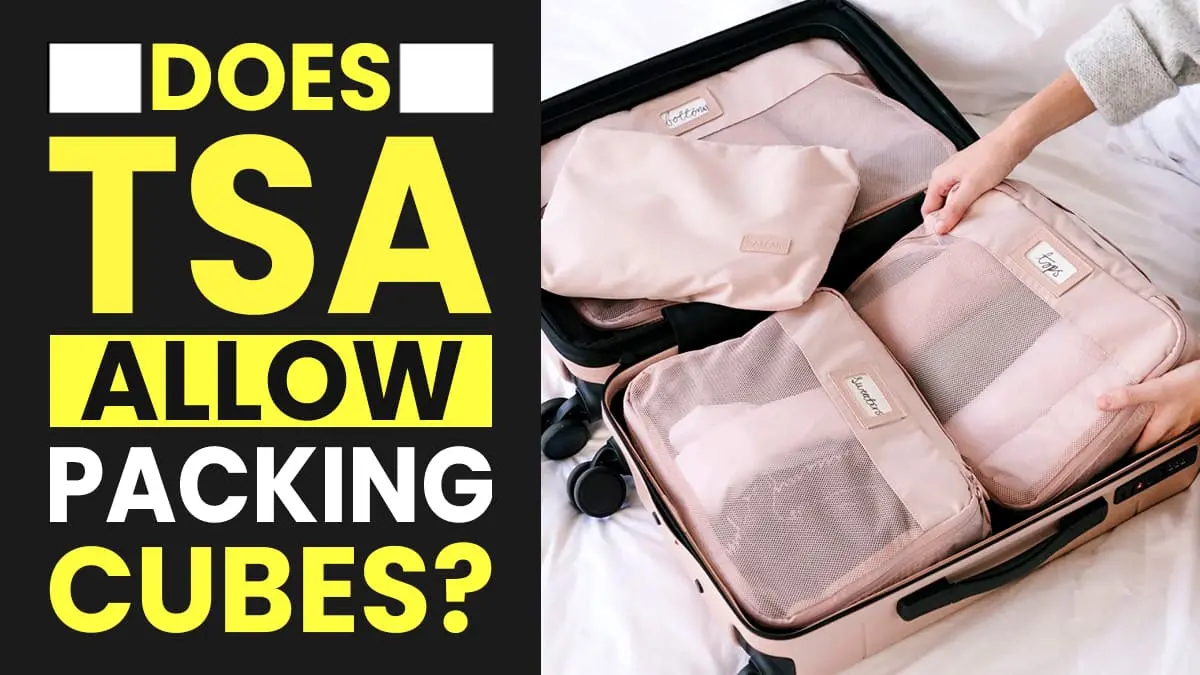 are packing cubes tsa-approved