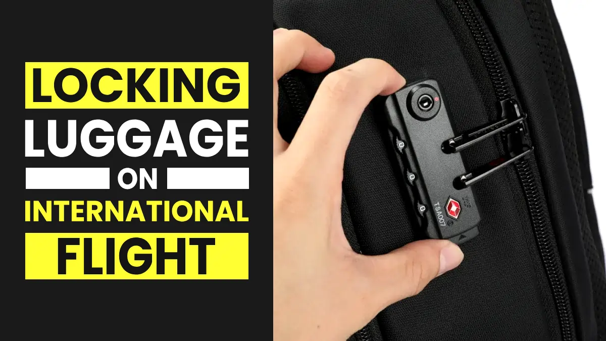 lock luggage on international flight feature image