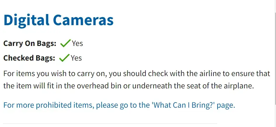 Bringing Cameras on Planes: Everything You Need to Know - LL